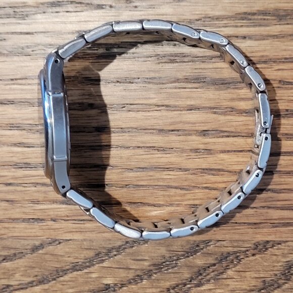 Fossil~Arkitekt~Mens Watch~FS2701~Roman Numeral~Blue Face~Date Dial Not Working - Picture 7 of 10